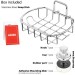 Suction Cup Soap Basket with Hooks HA-73121B (ASIN: B07QMY7LRK)